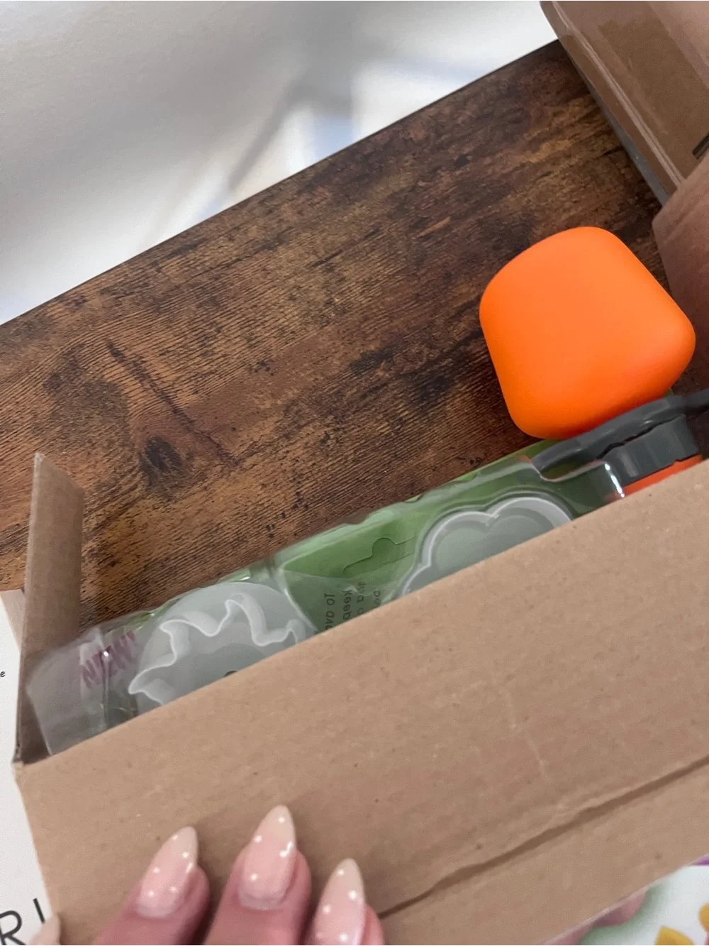 Pop Chef Push Pop Maker - Orange & Green Boxed Kit NEW